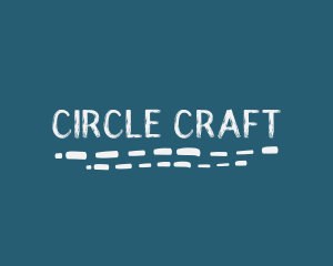 Underline Handwritten Craft logo design