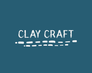 Underline Handwritten Craft logo design