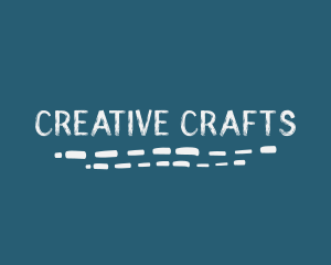 Underline Handwritten Craft logo design