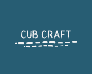 Underline Handwritten Craft logo design