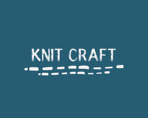 Underline Handwritten Craft logo design