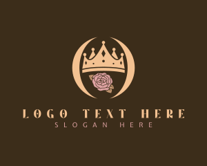 Floral - Rose Crown Jewelry logo design