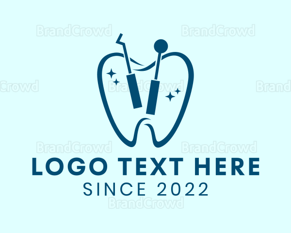 Teeth Dental Orthodontics Logo