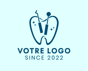 Molar - Teeth Dental Orthodontics logo design