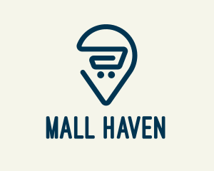 Grocery Cart Delivery logo design