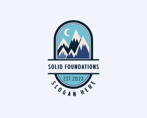 Mountain - Mountain Peak Glacier logo design