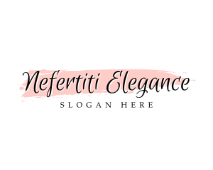 Elegant Beauty Watercolor logo design