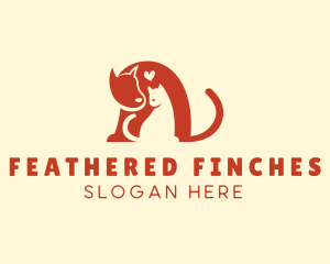 Dog Cat Shelter logo design