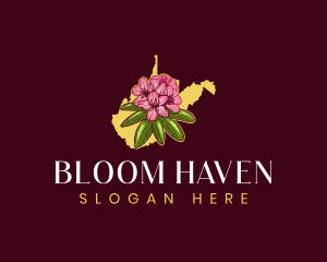 West Virginia Floral Garden logo design