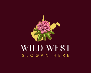 West Virginia Floral Garden logo design