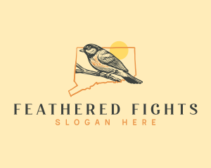 Robin Bird Connecticut  logo design