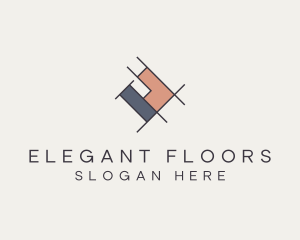 Floor Tile Flooring logo design