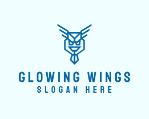 Winged Goblin Bird logo design