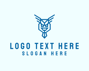 Clan - Winged Goblin Bird logo design