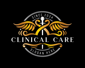 Caduceus Medical Clinic logo design