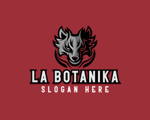 Wolf Beast Animal Logo