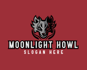 Werewolf - Wolf Beast Animal logo design