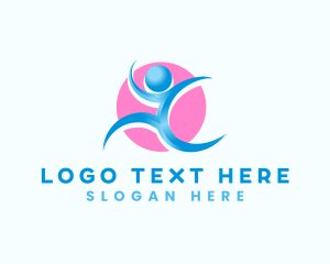 Fitness - Running Exercise Fitness logo design