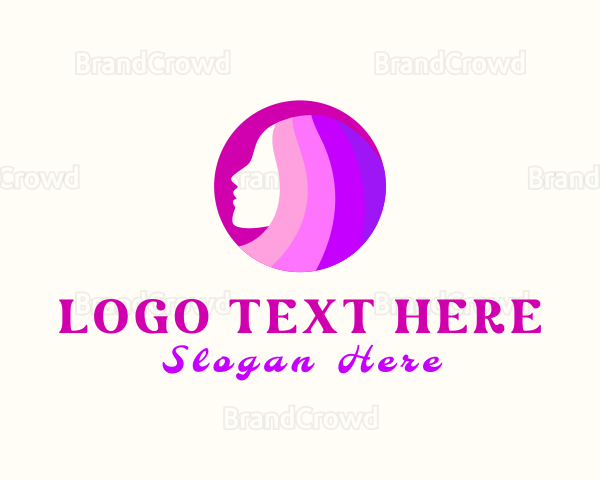 Woman Salon Hair Logo