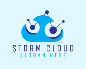 Digital Network Cloud Technology logo design