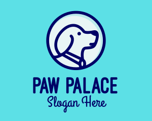 Pet - Dog Pet Monoline logo design
