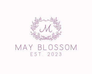 Cherry Blossom Wedding Decoration logo design