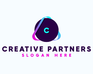 Creative Media App logo design