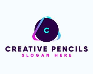 Creative Media App logo design