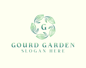 Leaves Wellness Garden logo design