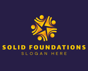 Social - Organization People Charity logo design