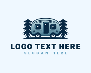Trailer - Travel Van Trailer logo design