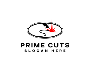 Laser Metal Cutter logo design