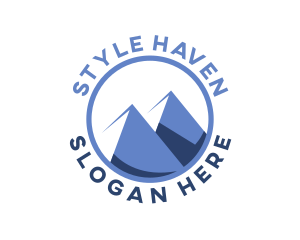 Capital - Outdoor Mountain Trekking logo design