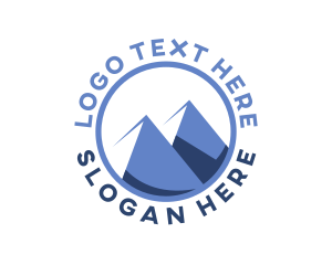 Outdoor Mountain Trekking Logo