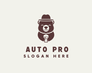 Beer Drinking Bear Logo