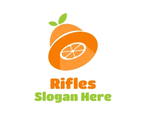 Orange Citrus UFO Logo