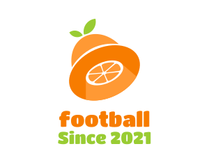 Farmer - Orange Citrus UFO logo design