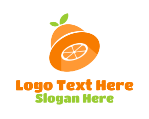 Orange Citrus UFO Logo