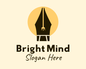 Pen Light Study Room  logo design