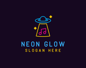 Neon - Neon Alien Music Lounge logo design