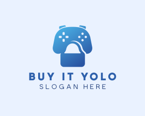 Gaming Shopping Bag logo design