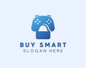 Gaming Shopping Bag logo design