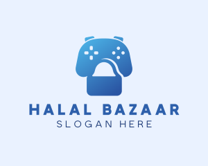 Gaming Shopping Bag logo design