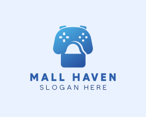 Gaming Shopping Bag logo design