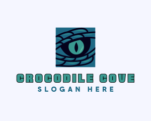 Crocodile - Reptile Wildlife Safari logo design