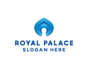 Palace - Palace Mansion Property logo design