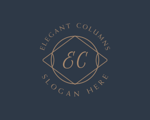 Elegant Boutique Brand logo design