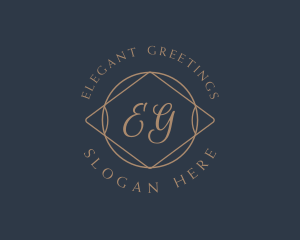 Elegant Boutique Brand logo design