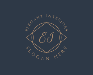 Elegant Boutique Brand logo design