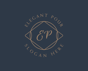 Elegant Boutique Brand logo design